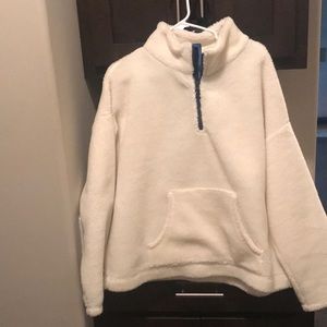 J. Crew Fleece 1/4 zip